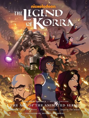 cover image of The Legend of Korra: The Art of the Animated Series, Book Four